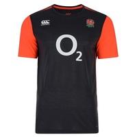 england rugby elite training t shirt graphite black