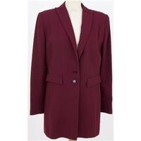 Enrica Martinelli size L maroon smart jacket
