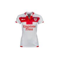 England Rugby League 2016/17 Home Ladies S/S Replica Rugby Shirt