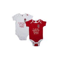 england rfu 201516 infant bodysuits 2 pack