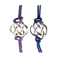 endless knot friendship bracelets 2 buy 2 save 5 purple and blue silve ...