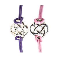 endless knot friendship bracelets 2 buy 2 save 5 purple and pink silve ...