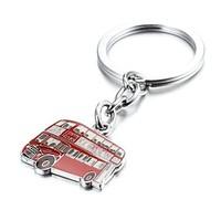 England Red London Bus Zinc Alloy Keychain(First 10 Customers With Box Added)