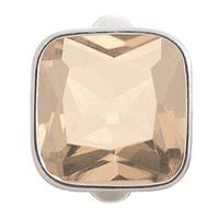 Endless Jewellery Charm Big Cube Rose Silver