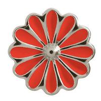 endless jewellery charm daisy red silver