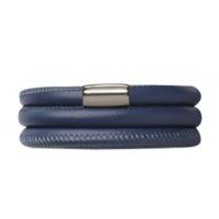 Endless Jewellery Bracelet Navy Leather 60 cm