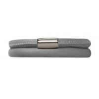 Endless Jewellery Bracelet Grey Leather 42cm