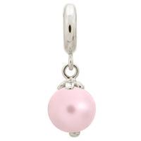 Endless Jewellery Charm Rose Pearl Dream Silver