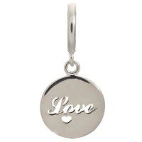 Endless Jewellery Charm Love Coin Silver