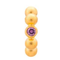 Endless Jewellery Charm Amethyst Flashy Dot Gold