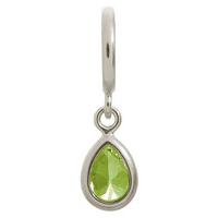 Endless Jewellery Charm Drop Peridot Silver