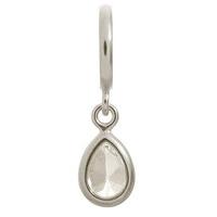 Endless Jewellery Charm Drop White Silver