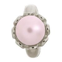Endless Jewellery Charm Pearl Flower Rose Silver