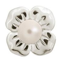 Endless Jewellery Charm Pearl Flower White Silver