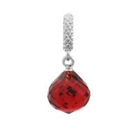Endless Jewellery Charm Ruby Mysterious Drop Silver