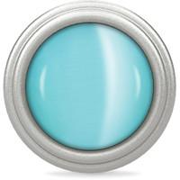 Endless Jewellery Charm Aqua Blue Love Dome Silver