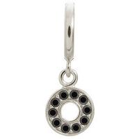 Endless Jewellery Charm Circle of Love Black Silver