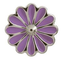 endless jewellery charm daisy violet silver