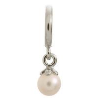 Endless Jewellery Charm Pearl Ball White Silver