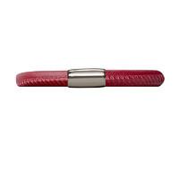 endless jewellery bracelet leather single red 19cm