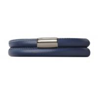 Endless Jewellery Bracelet Navy Leather 38 cm