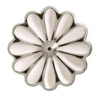 Endless Jewellery Charm Daisy White Silver