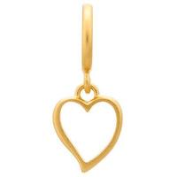 Endless Jewellery Charm Big Heart Yellow Gold