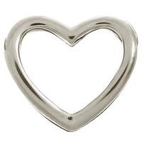 Endless Jewellery Charm Open Heart Silver