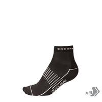 Endura - Coolmax II Socks (3 Pack) Black L/XL