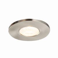 eon satin nickel bezel for eon led downlight 85488