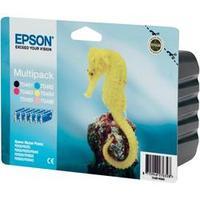 Epson Ink T0487 Original Set Black, Cyan, Magenta, Yellow C13T04874010