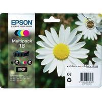 Epson Ink T1806 Original Set Black, Cyan, Magenta, Yellow C13T18064010