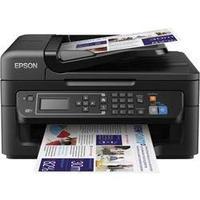 epson workforce wf 2630wf inkjet multifunction printer a4 printer fax  ...