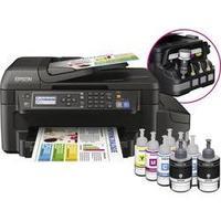 Epson EcoTank ET-4550 Inkjet multifunction printer A4 Printer, Scanner, Copier, Fax LAN, WLAN, Ink tank system, Duplex, 