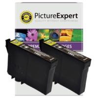 Epson T1291 Compatible High Capacity Black Ink Cartridge TWINPACK