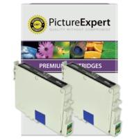 Epson T0551 Compatible Black Ink Cartridge TWINPACK
