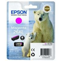 Epson 26XL (T2633) Original High Capacity Magenta Ink Cartridge