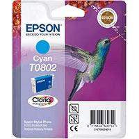 Epson T0802 Original Cyan Ink Cartridge