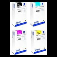 epson t756 original black colour ink cartridge 4 pack