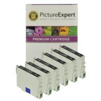 Epson T0551 Compatible Black Ink Cartridges x6