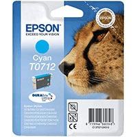 Epson T0712 Original Cyan Ink Cartridge