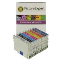 epson t054 t0540 1 2 3 4 7 8 9 compatible black colour ink cartridge 8 ...