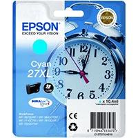 Epson 27XL (T2712) Original High Capacity Cyan Ink Cartridge