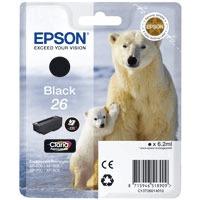 Epson 26 (T2601) Original Black Ink Cartridge