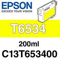 Epson T6534 Yellow Ink Cartridge