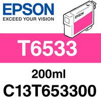 Epson T6533 Vivid Magenta Ink Cartridge