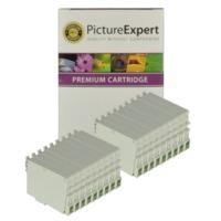Epson T059 (T0591/2/3/4/5/6/7/8/9) Compatible Black & Colour Ink Cartridge 18 Pack