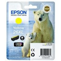 Epson 26XL (T2634) Original High Capacity Yellow Ink Cartridge