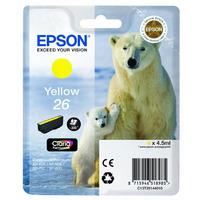 Epson 26 Series Yellow Ink Cartridge