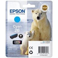 epson 26 t2612 original cyan ink cartridge